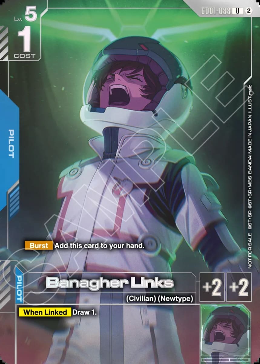 Gundam Card Game - Newtype Challenge4