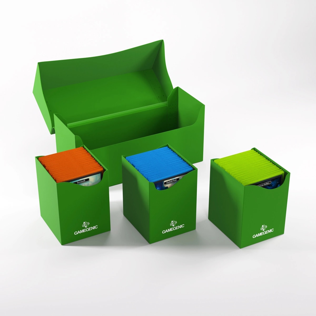 Gamegenic - Triple Deck Holder +300 XL (Verde)3