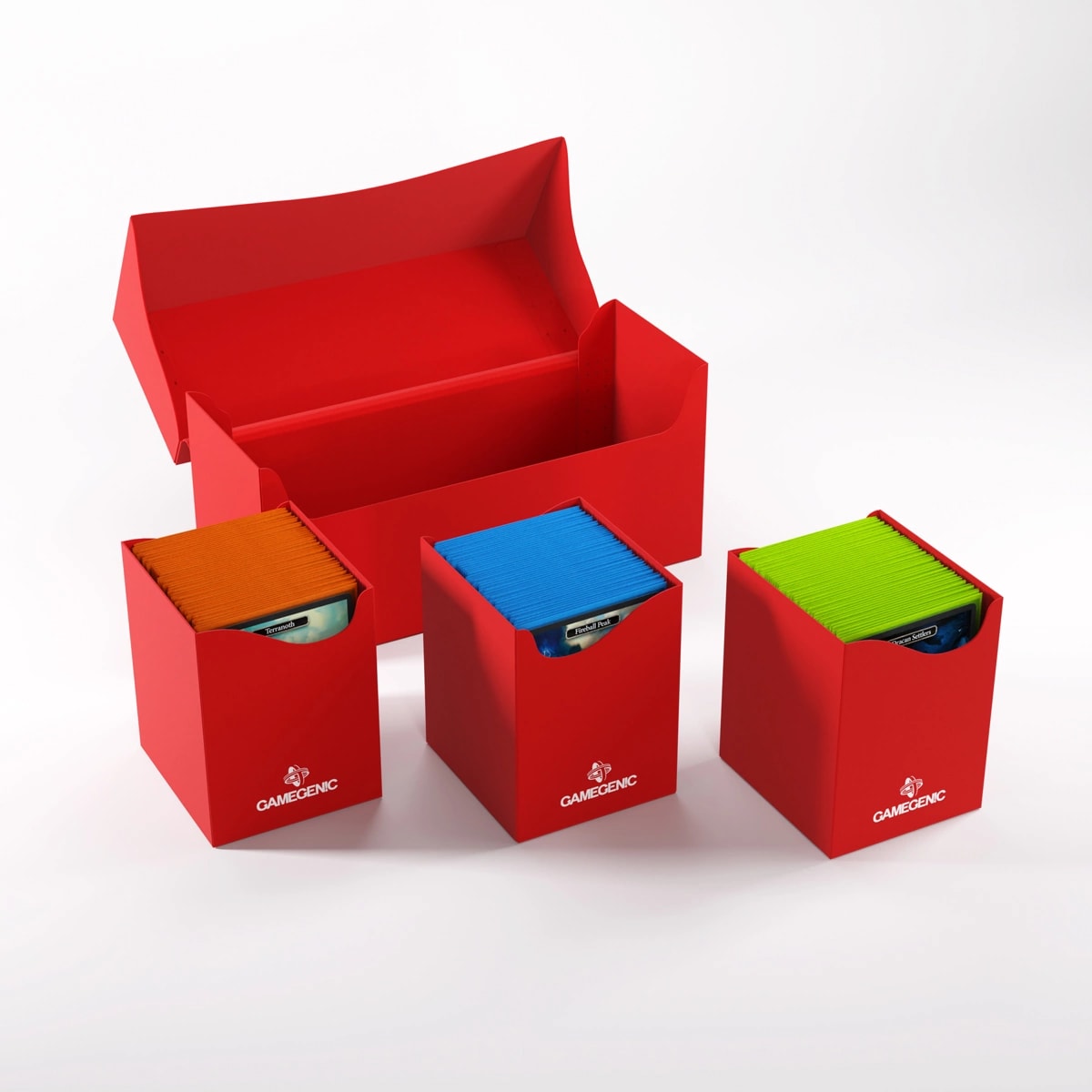 Gamegenic - Triple Deck Holder +300 XL (Rojo)3