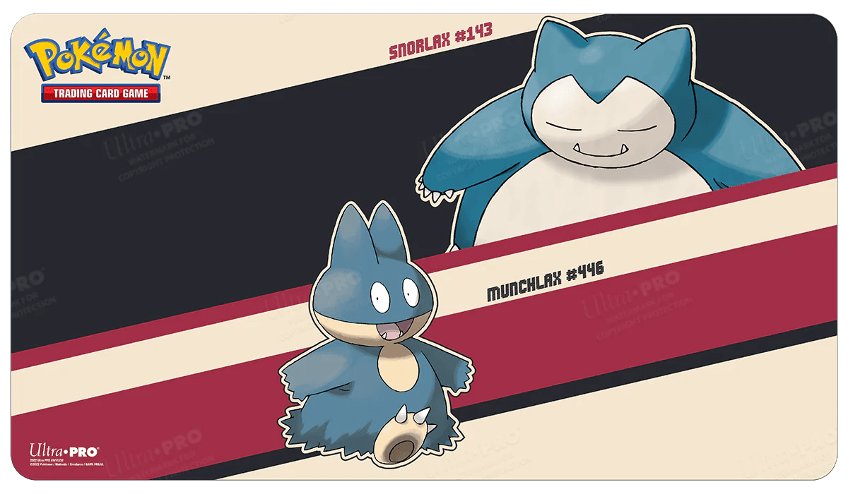 Playmat Pokémon - Snorlax & Munchlax1