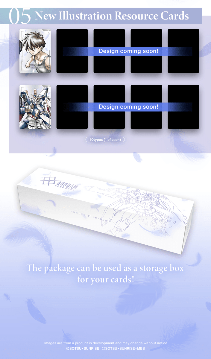 [PREVENTA] Gundam TCG: Premium Accesory Set -Mobile Suit Gundam Wing- (PB01)6