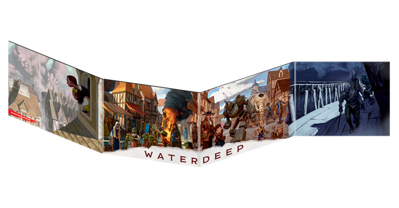Dungeons and Dragons : Pantalla de DM Waterdeep: El Golpe de los Dragones1