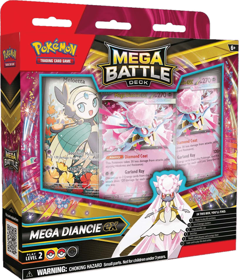 Pokemon TCG: Mega Battle Deck - Mega Diancie ex (ESP)1