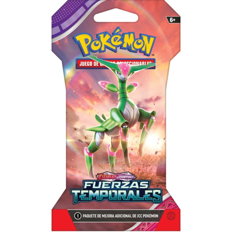 Pokémon TCG: Sobre Ganchera Fuerzas Temporales Español4