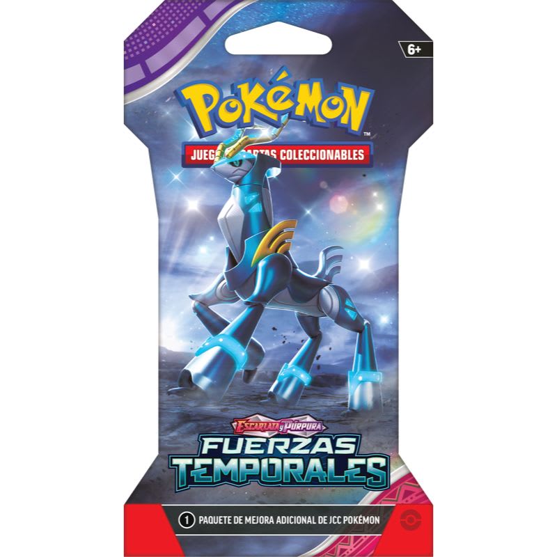 Pokémon TCG: Sobre Ganchera Fuerzas Temporales Español2