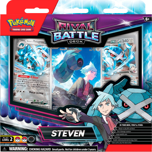 Pokémon TCG - Rival Battle Deck Steven1