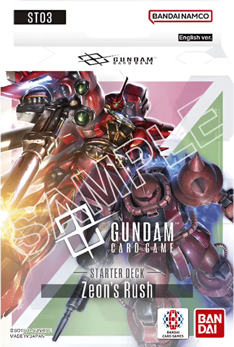 Gundam Card Game - Starter Deck 03  [ST03]1