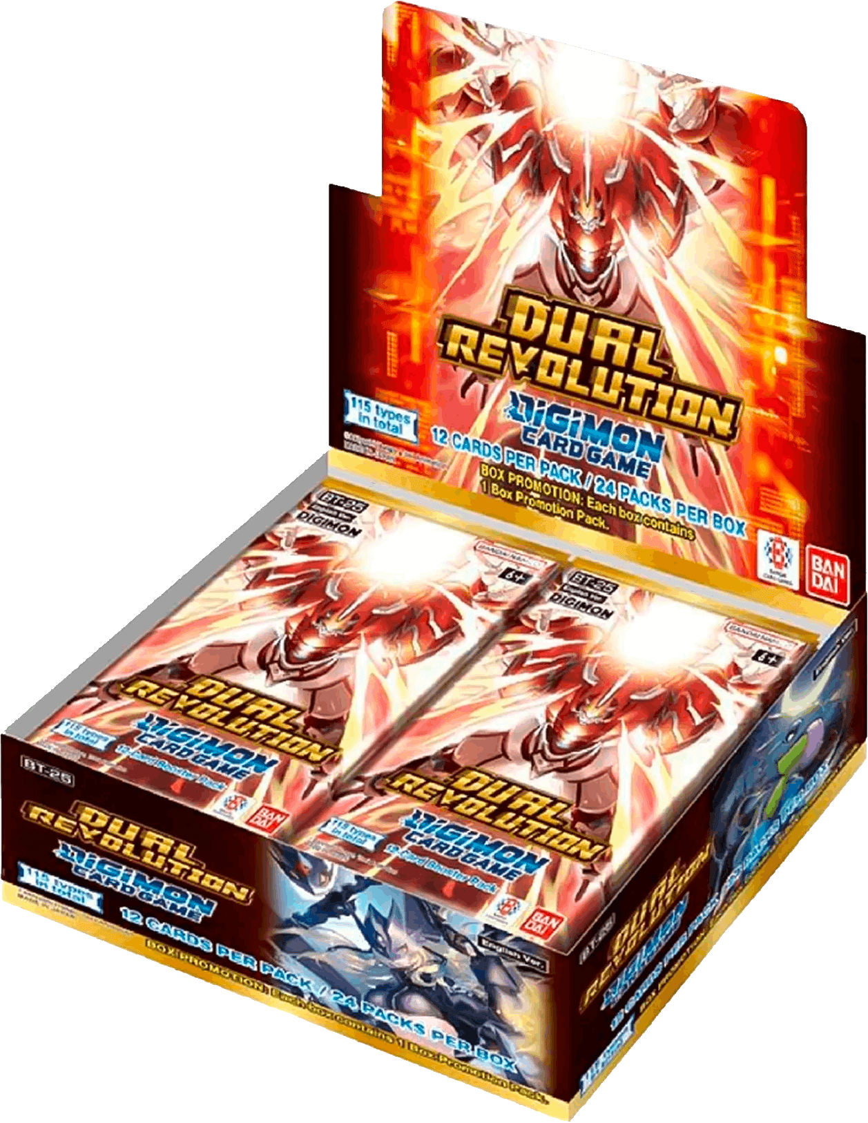 Digimon Card Game - Dual Revolution Booster Box [BT-25] | Blue