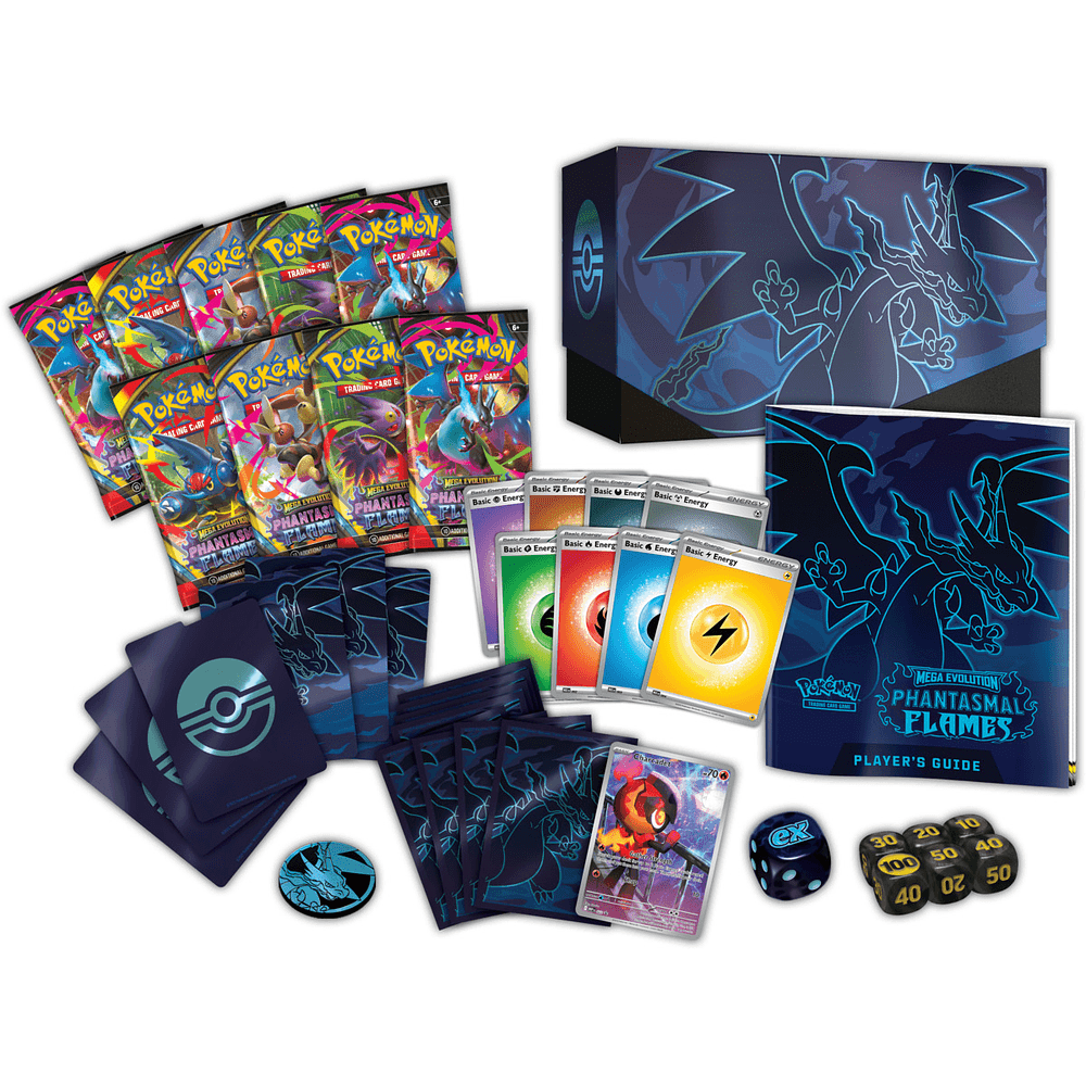 Pokemon TCG: Phantasmal Flames - Elite Trainer Box | Blue Card Store