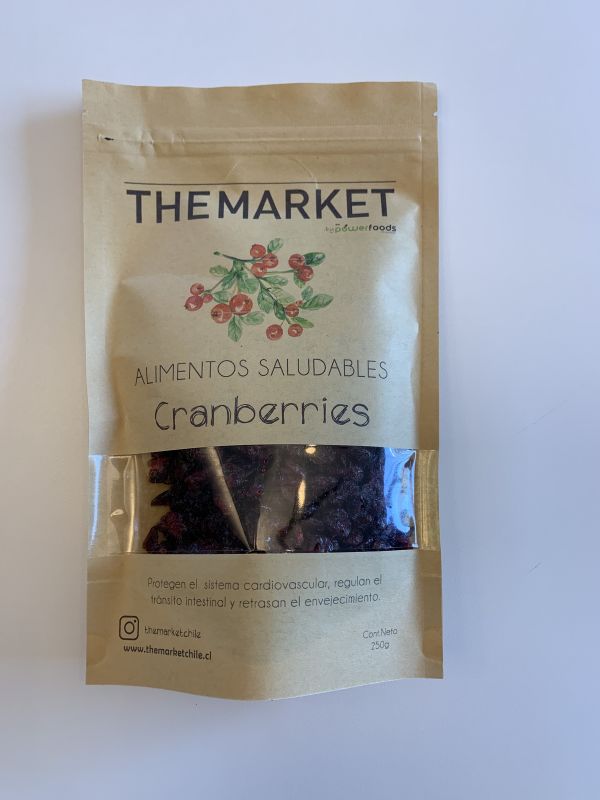 Cranberries THE MARKET 250g Cranberries THE MARKET 250g