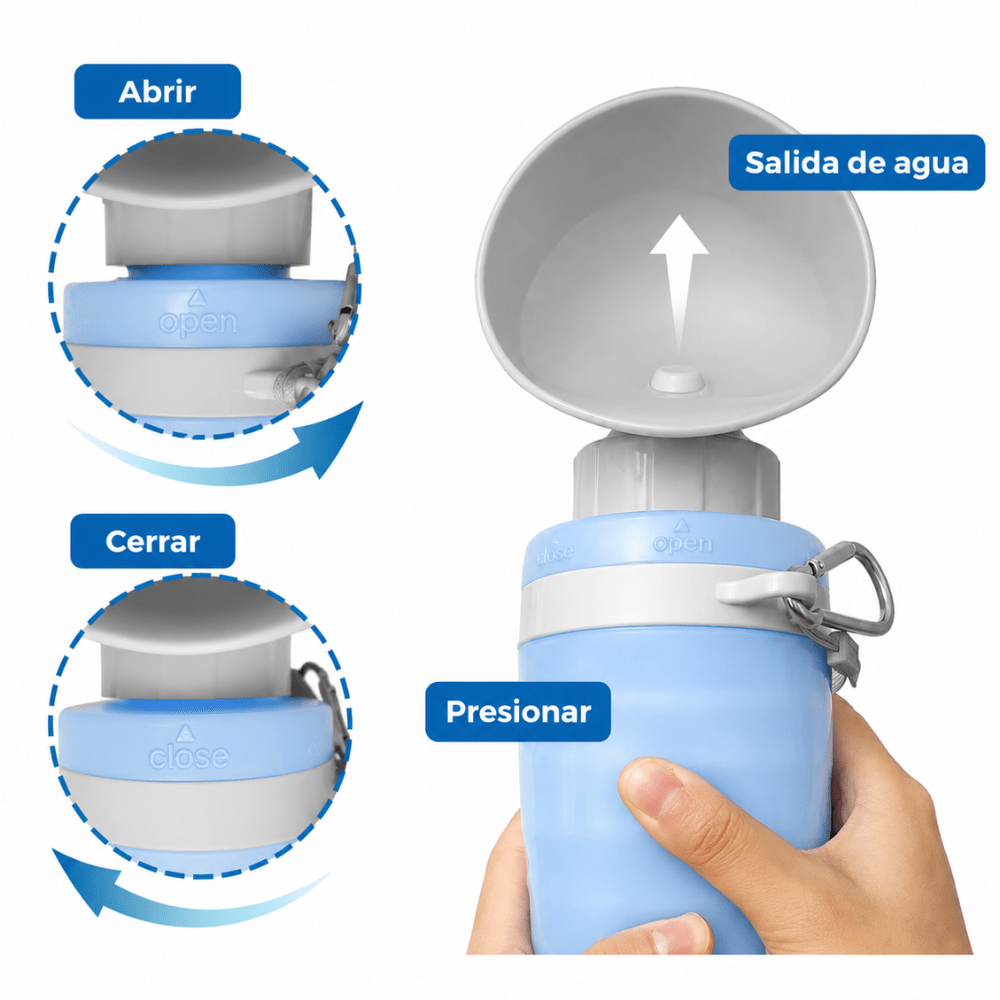 BEBEDERO DE SILICONA PORTATIL 750 ML3