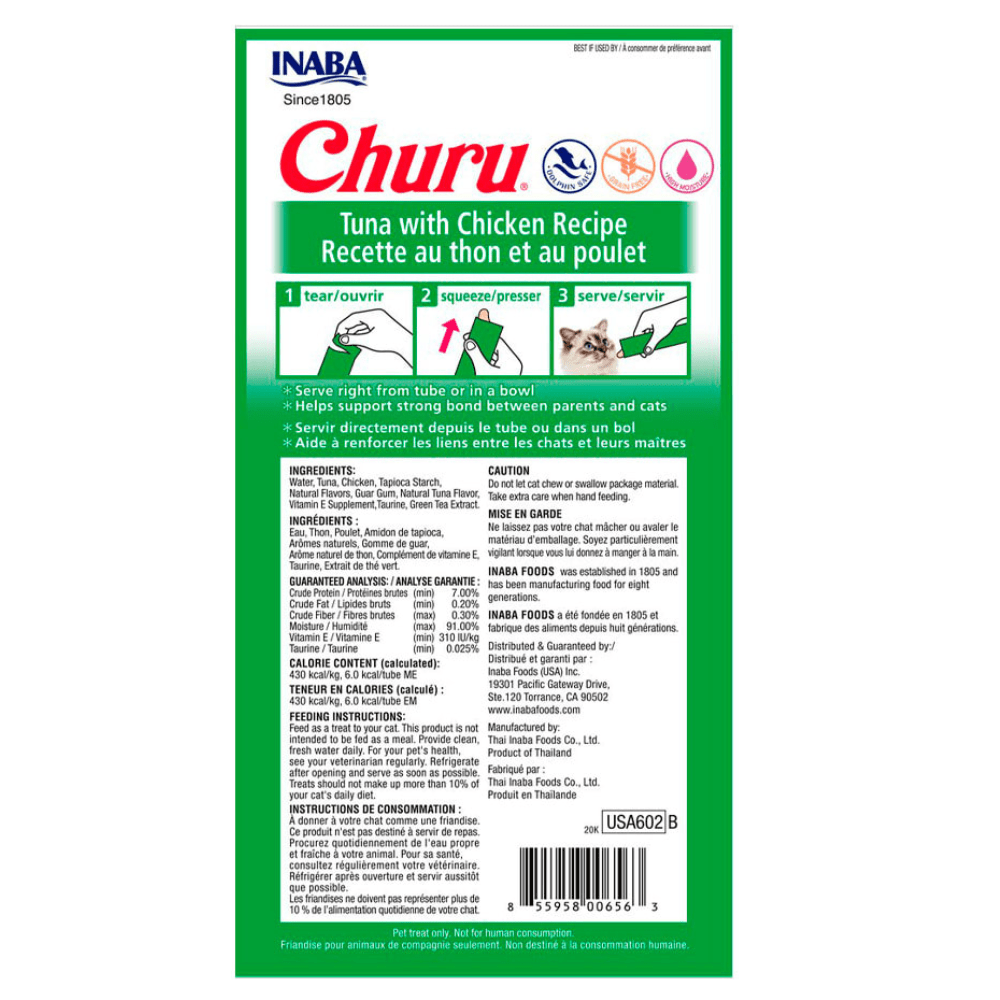 CHURU DE TUNA/CHICKEN X 4 TUBITOS2