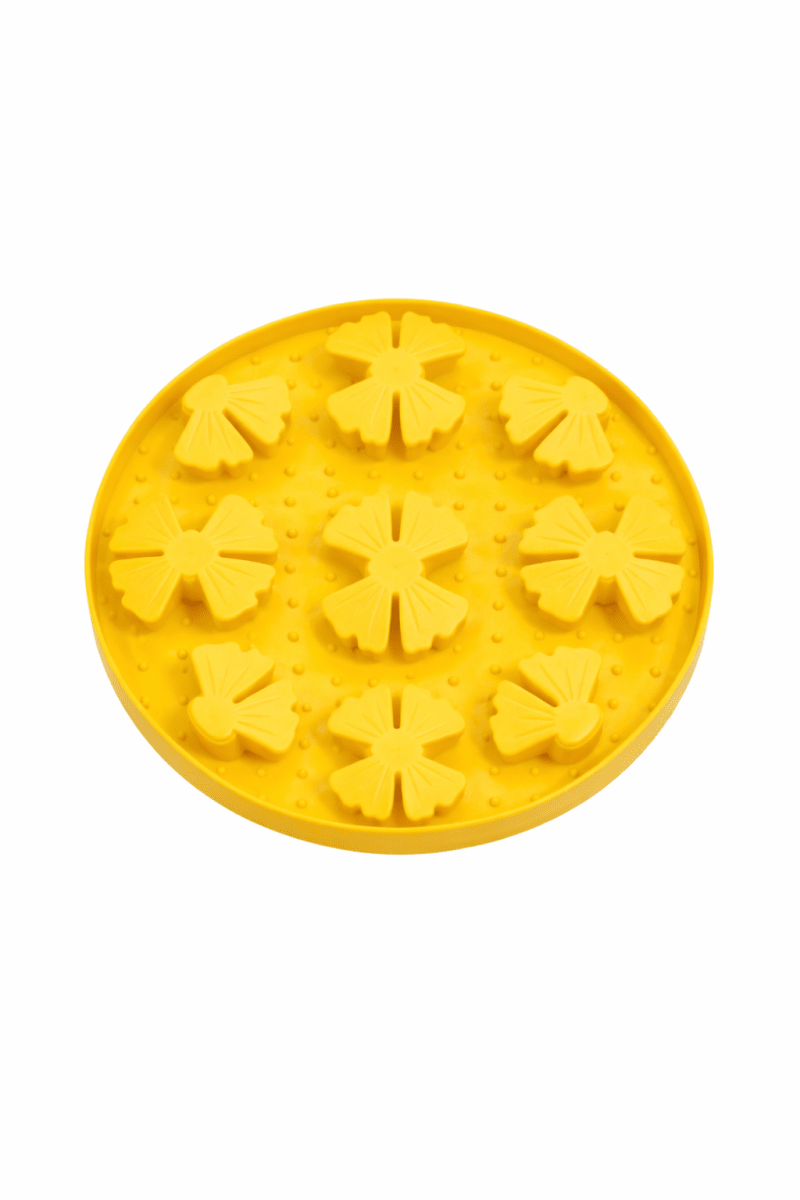 LICK MAT CIRCULAR CON FLORES2