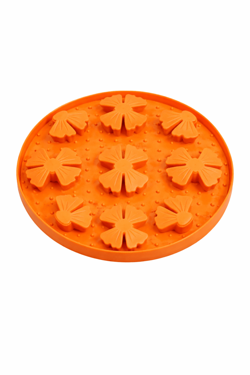 LICK MAT CIRCULAR CON FLORES4