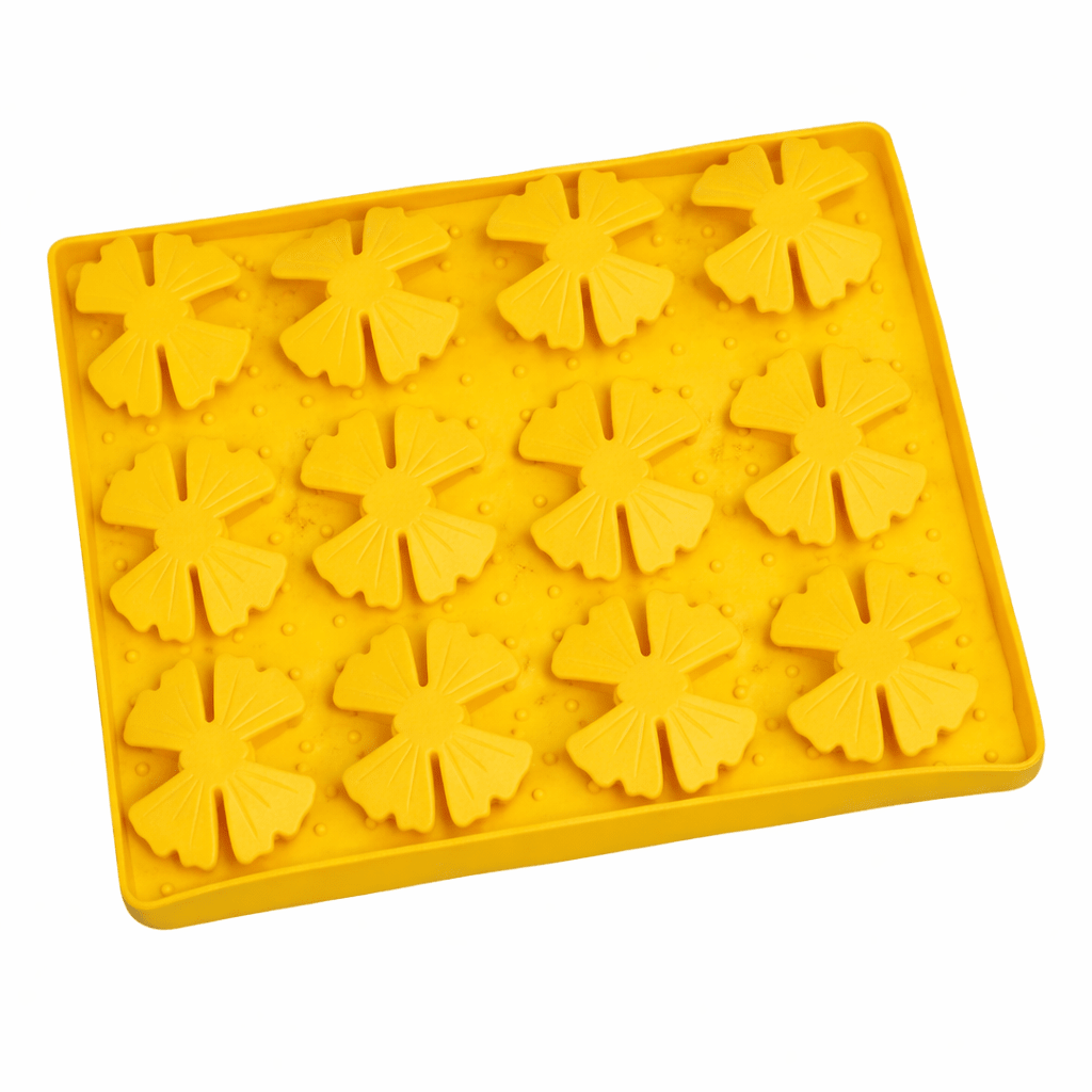 LICK MAT RECTANGULAR CON FLORES3