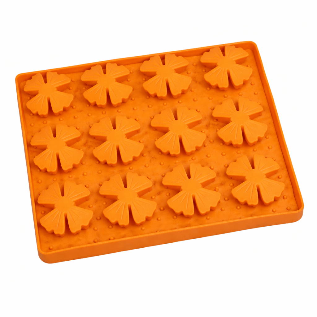 LICK MAT RECTANGULAR CON FLORES2