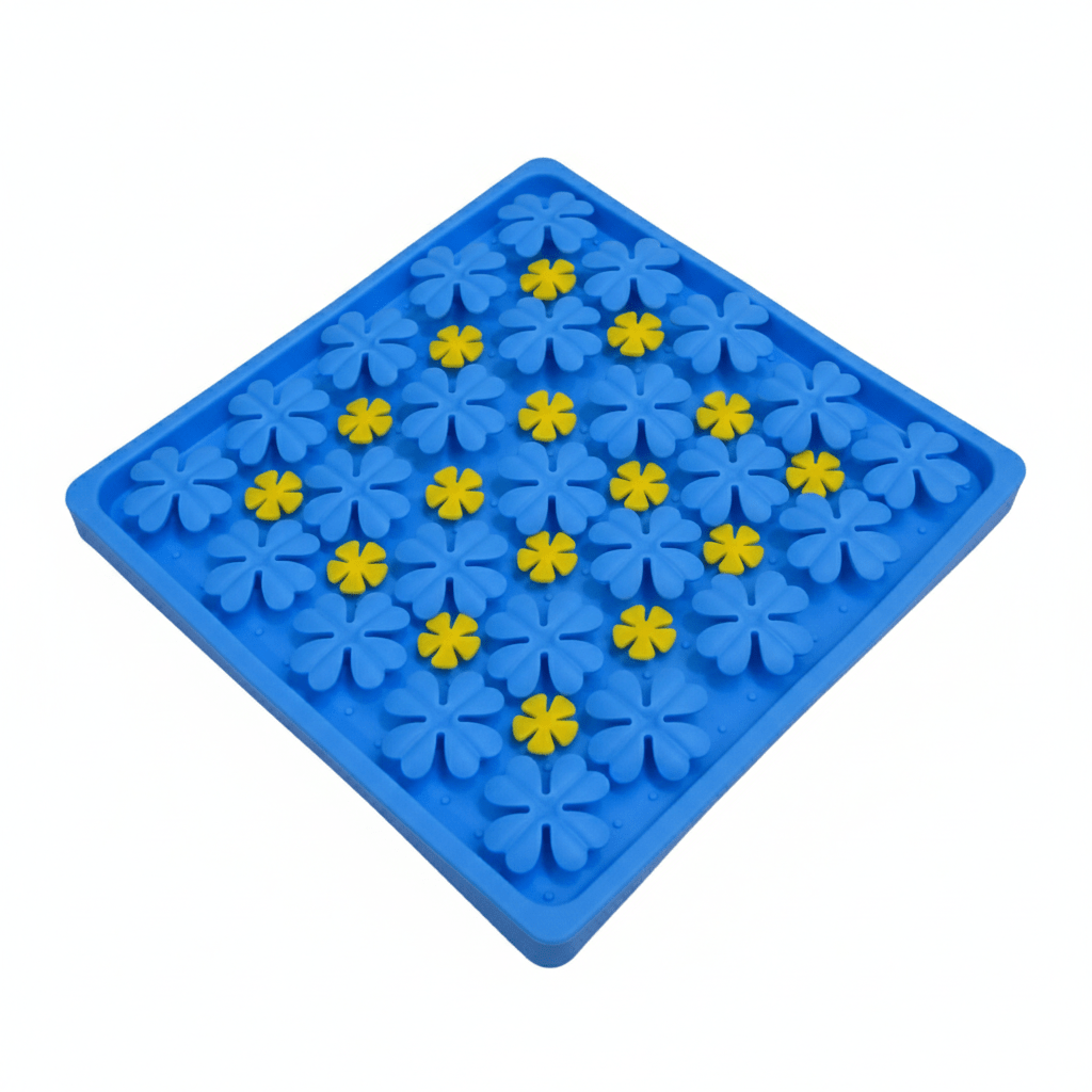 LICK MAT RECTANGULAR CON FLORES GRANDES2
