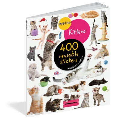 Eyelike Stickers: Stickers Reutilizables, Gatitos