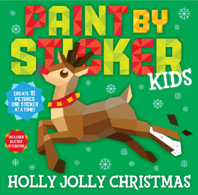 Paint By Sticker: Pinta Con Stickers, Santa Navidad