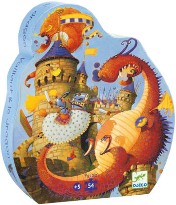 Puzzle 54 Piezas El Caballero Y El Dragón