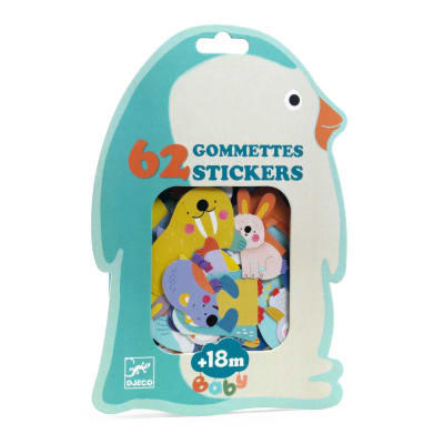 Stickers Animales Del Campor De Hielo