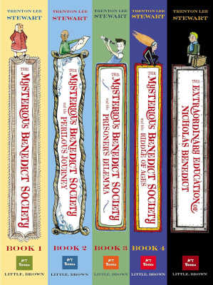 The Mysterious Benedict Society Paperback Boxed Set, Tapa Blanda