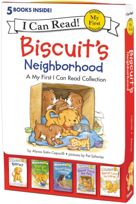 Biscuit'S Neighborhood: 5 Fun-Filled Stories In 1 Box! (My First I Can Read), Tapa Blanda