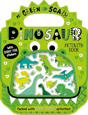 Stickers Brillantes: Mi Dinosaurio Verde Y Escamoso