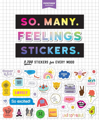 Libro Con Stickers: Tantas Emociones