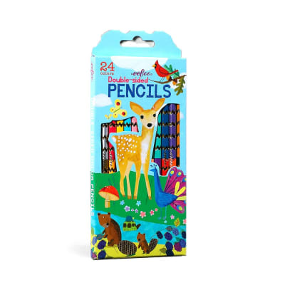 Eeboo Caja De 12 Lapices - Dobles Vida En La Tierra
