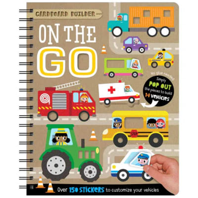 Cardboard Builder On The Go, Contrucción Con Cartón Vehículos