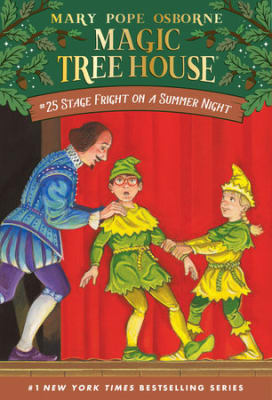 Magic Tree House # 25 Stage Fright On A Summer Night, Tapa Blanda