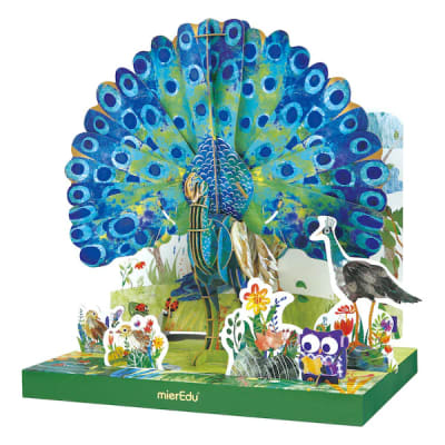 Puzzle Eco 3D Pavo Real