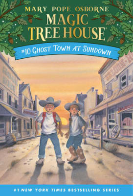 Magic Tree House # 10 Ghost Town At Sundown, Tapa Blanda