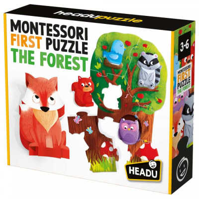 Puzzle Montessori First Puzzle The Forest, Mi Primer Puzzle El Bosque