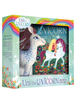 Uni The Unicorn Book And Toy Set, Tapa Dura