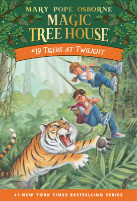 Magic Tree House # 19 Tigers At Twilight, Tapa Blanda