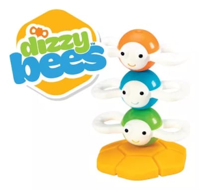 Dizzy Bees Mordedor Apilable Con Iman