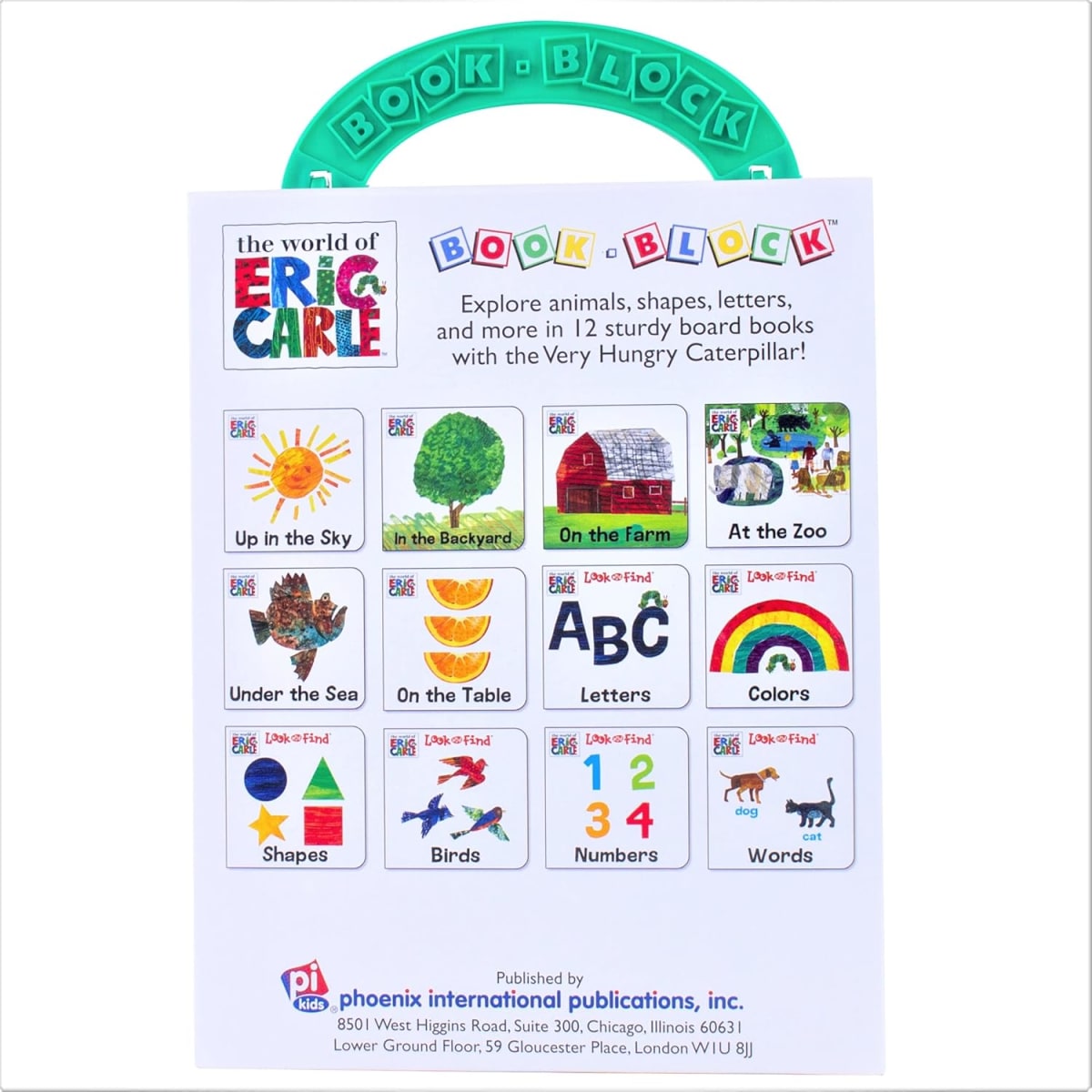 World Of Eric Carle, My First Library, Set 12 Libritos1