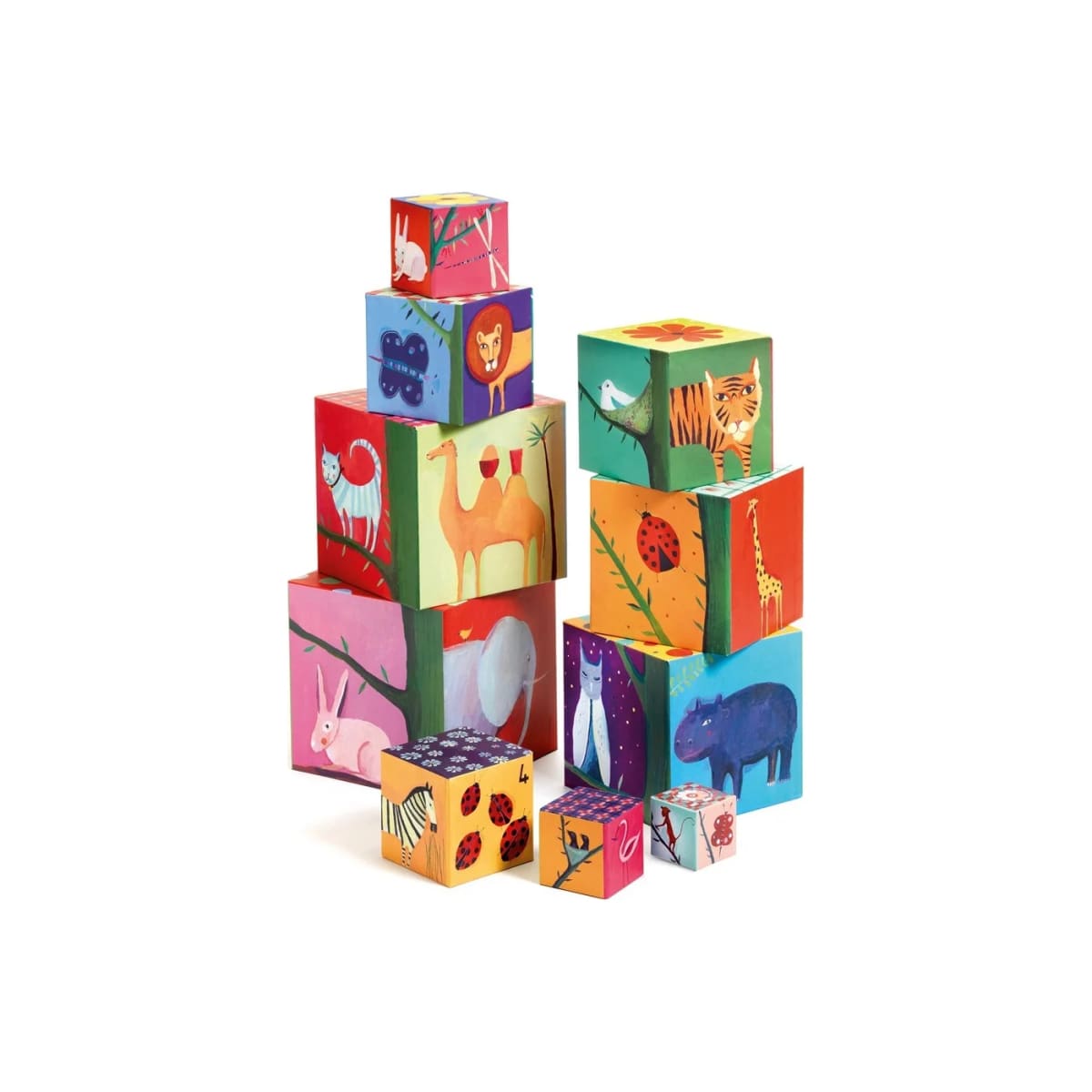 10 Cubos Apilables Animales Y Naturaleza1