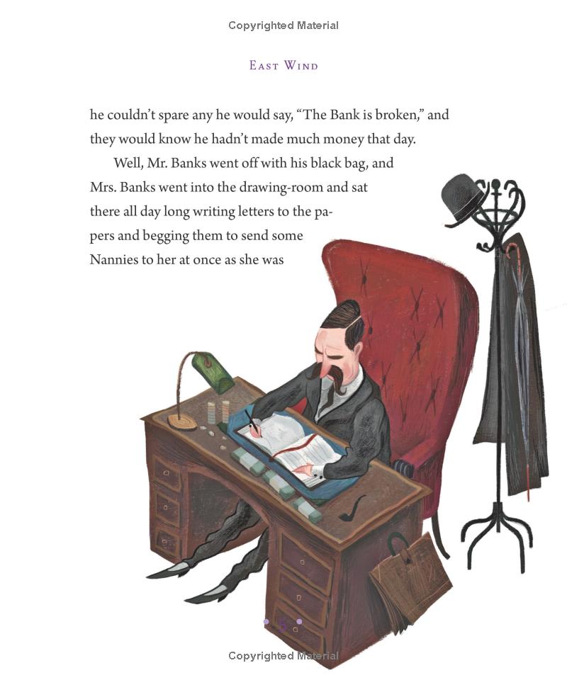 Mary Poppins: The Illustrated Gift Edition, Tapa Dura3