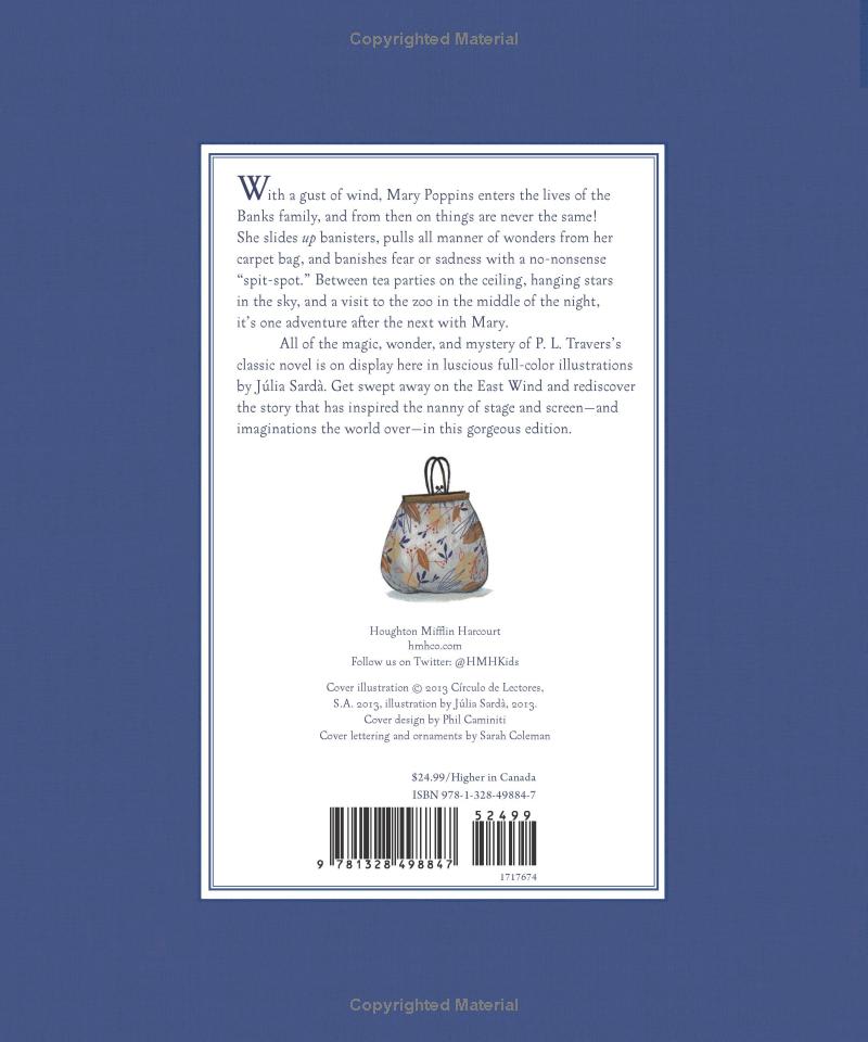 Mary Poppins: The Illustrated Gift Edition, Tapa Dura5