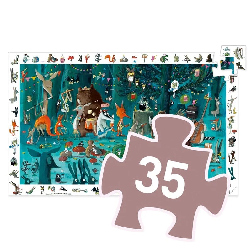 Puzzle De Observación 35 Piezas Orquesta2