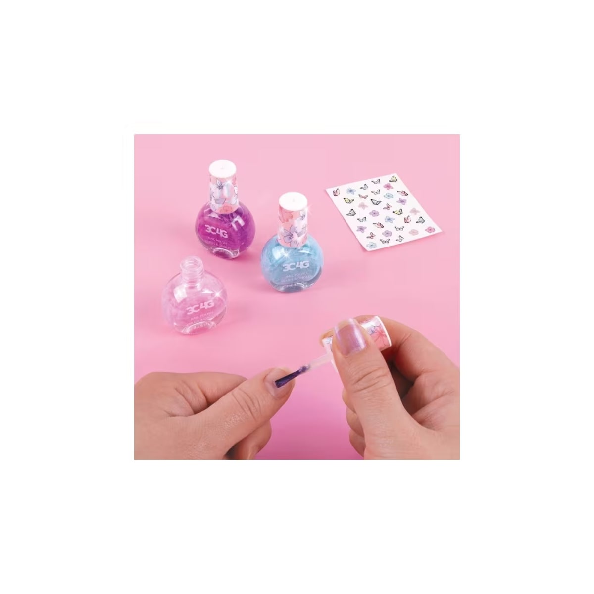 Make It Real 3C4G Butterfly Nail Polish Trio, 100432
