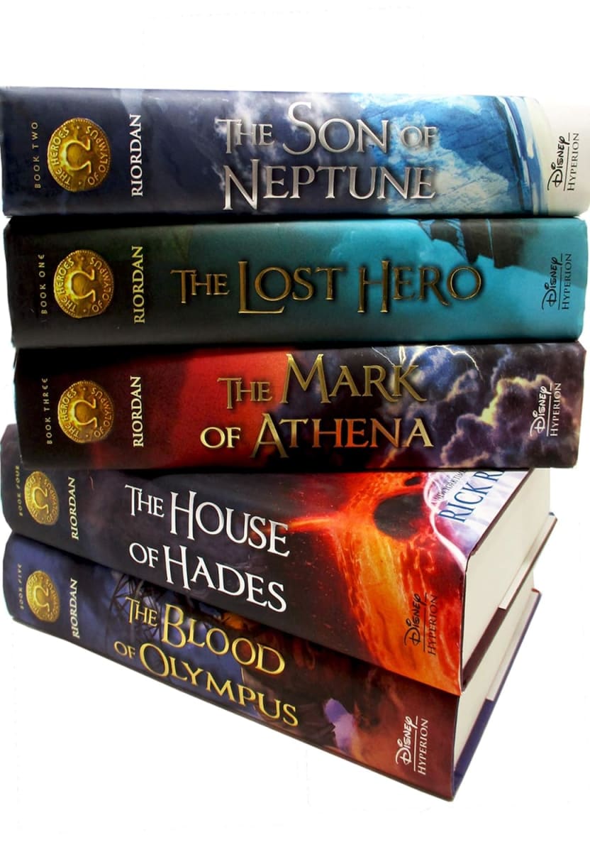 The Heroes of Olympus Hardcover Boxed Set of 5, Tapa Dura3