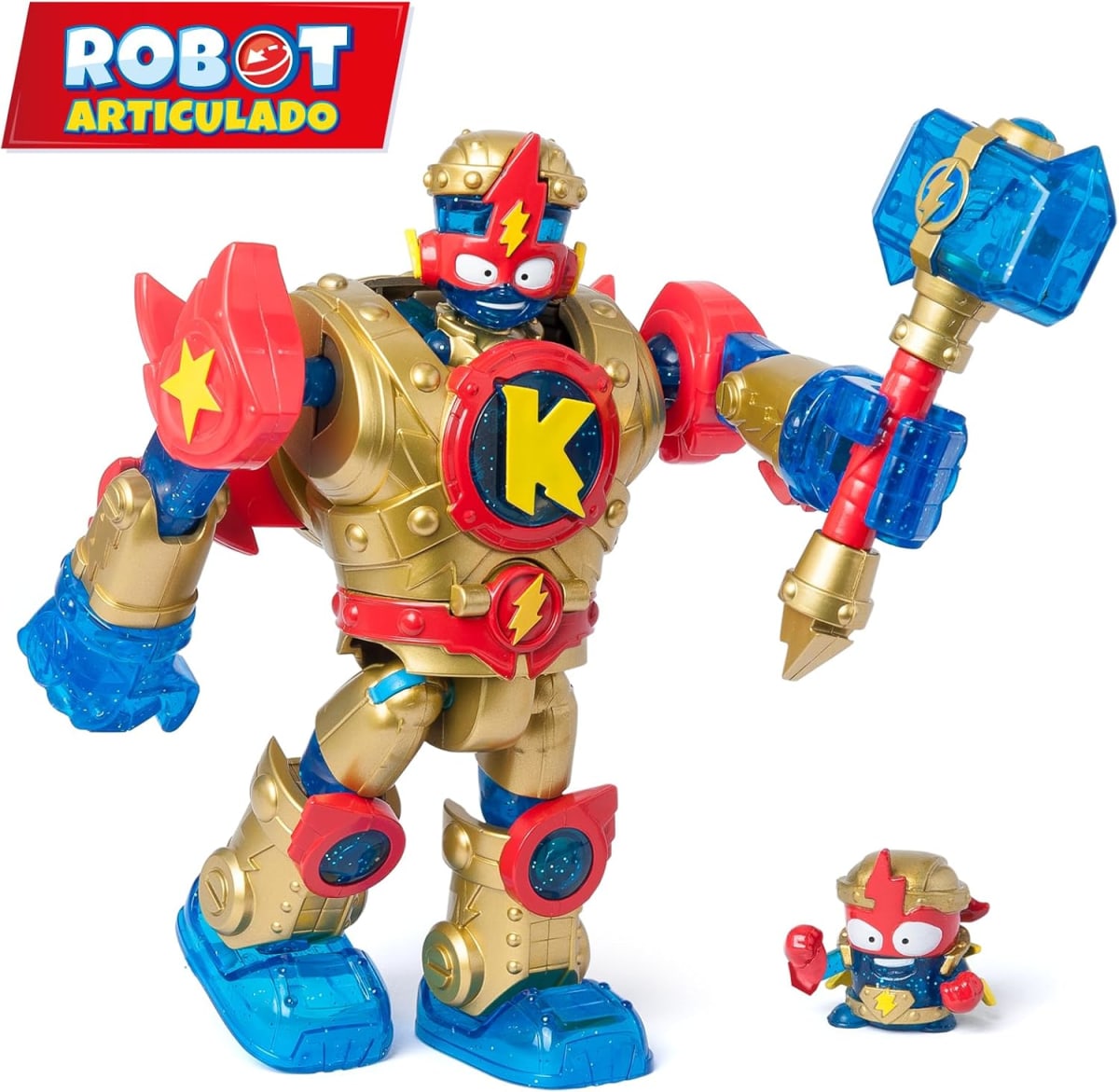 Superzings Superbot Golden Armor Kazoom Kid3