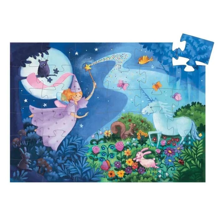 Puzzle 36 Piezas Hada Y El Unicornio1