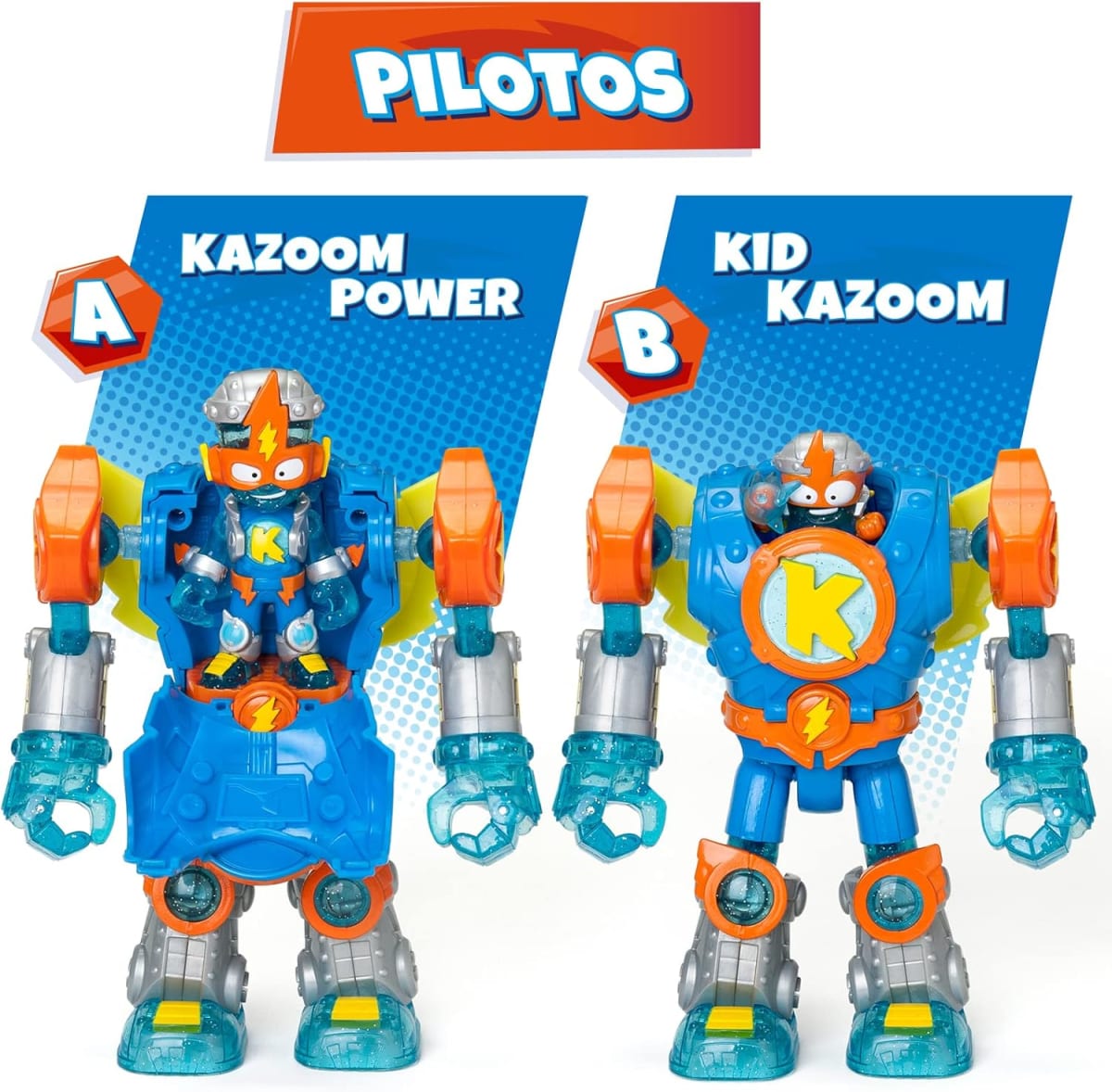 Superzings Superbot Kazoom Power4