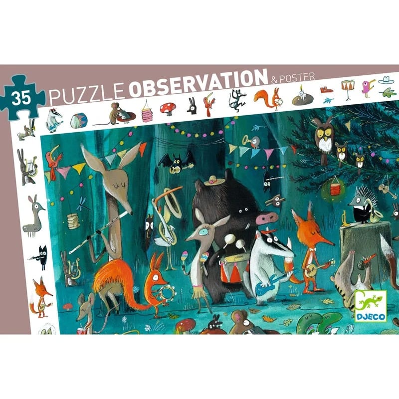 Puzzle De Observación 35 Piezas Orquesta4