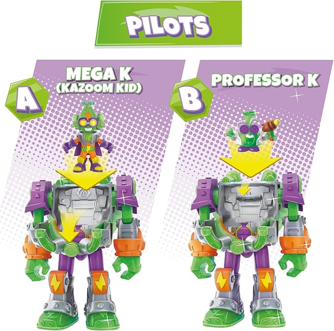 Superzings Superbot Mega-K– Robot Articulado3